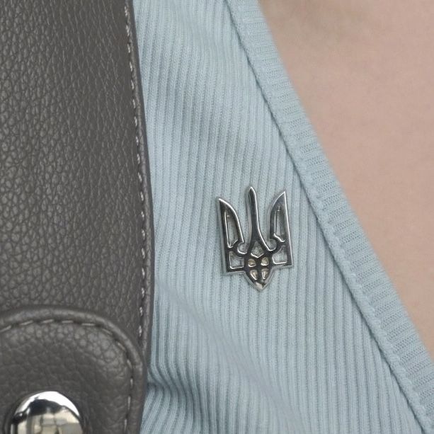 Тризуб срібло